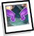 Purple Fairy Background Icon