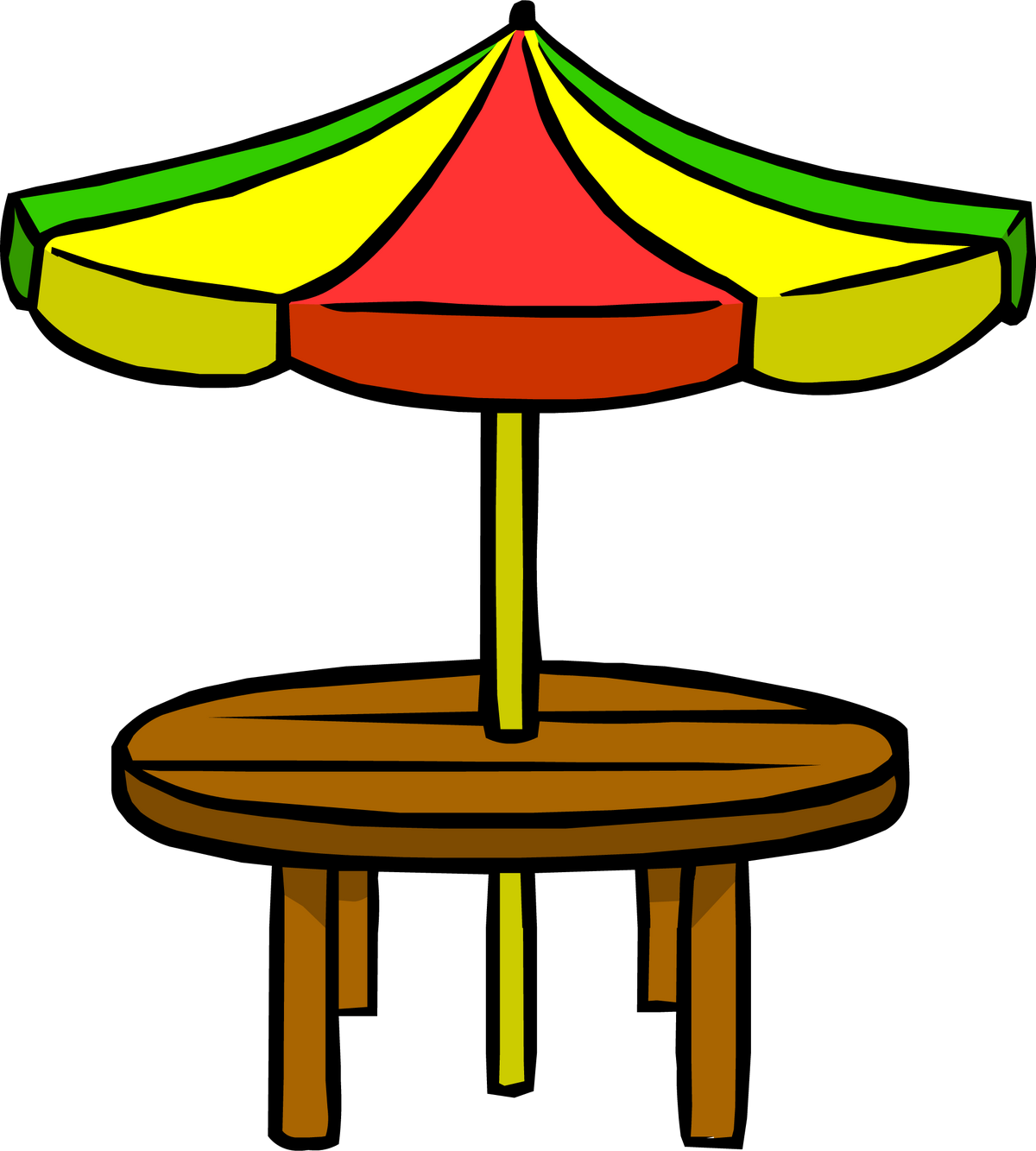 Umbrella Table Club Penguin Rewritten Wiki Fandom