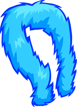 Blue Feather Boa