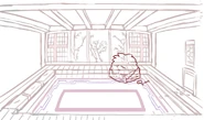 Sketch of the room.