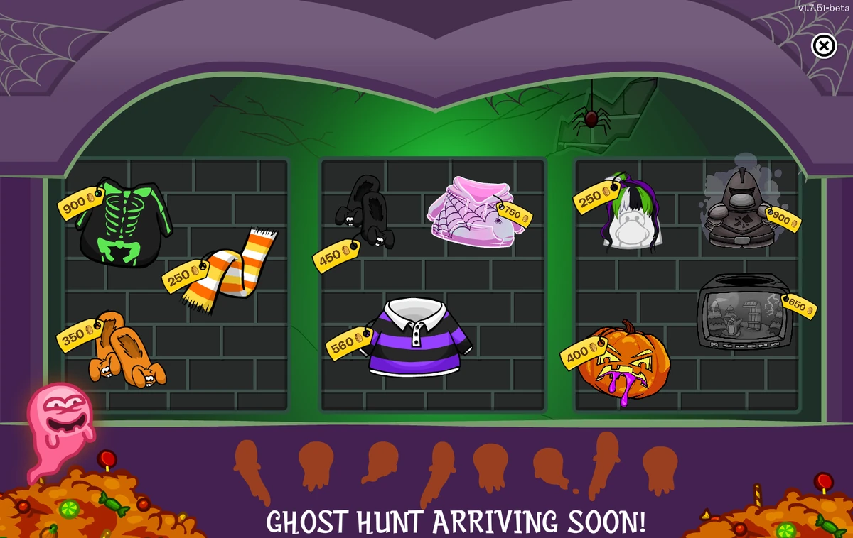 Halloween Catalog Club Penguin Rewritten Wiki Fandom