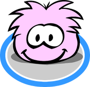 The transformation during the Puffle Party 2020 in-game.