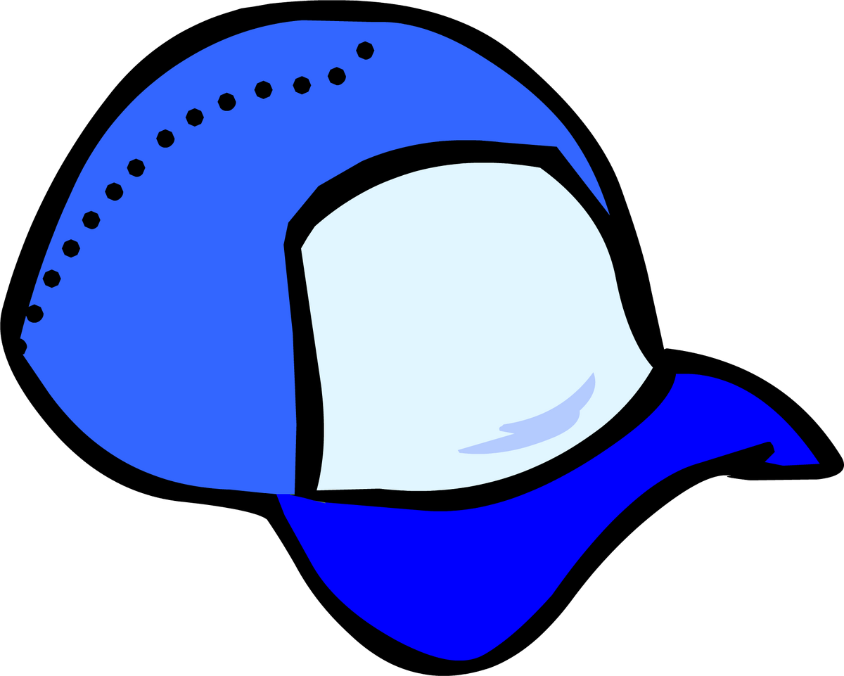 Blue Felt Hat, Club Penguin Rewritten Wiki