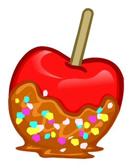 Candy Apple Pin