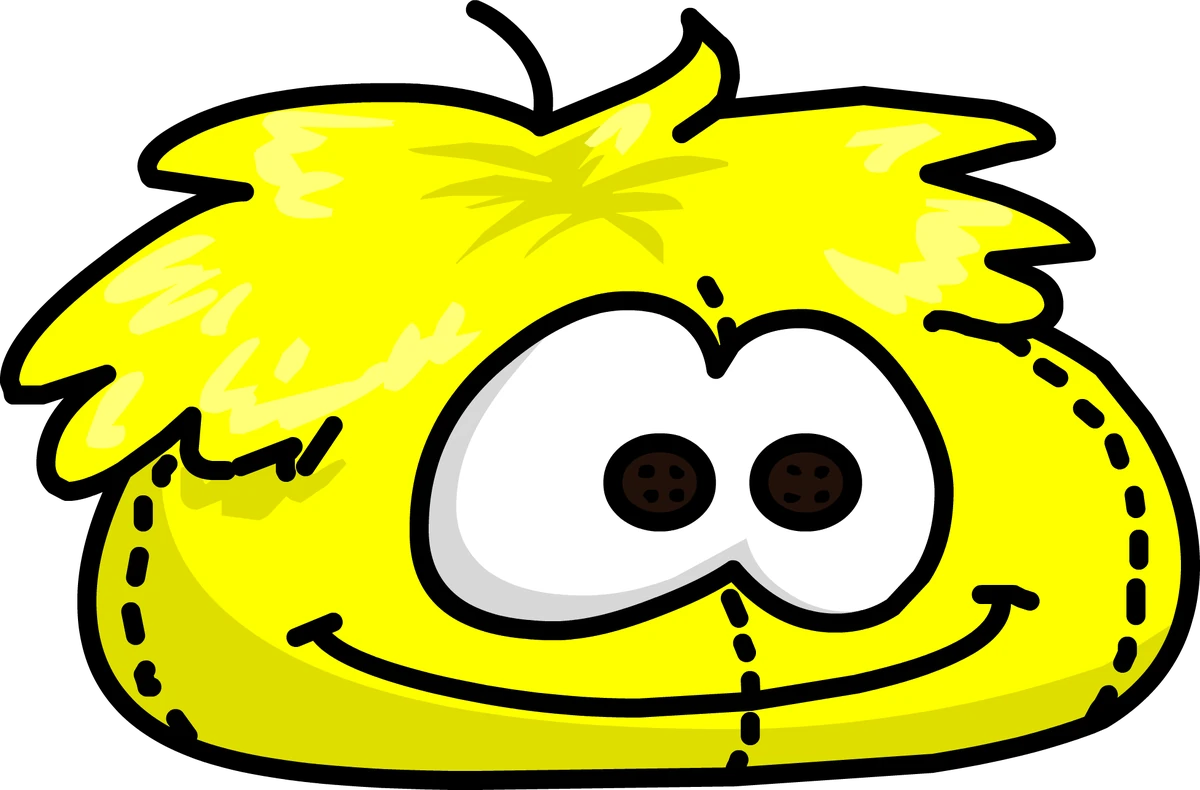Yellow Puffle Bean Bag Club Penguin Rewritten Wiki Fandom