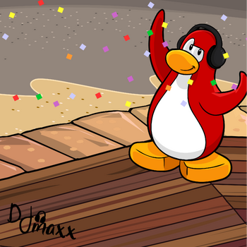 Aurora Background, Club Penguin Rewritten Wiki