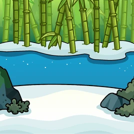 Bamboo River Background