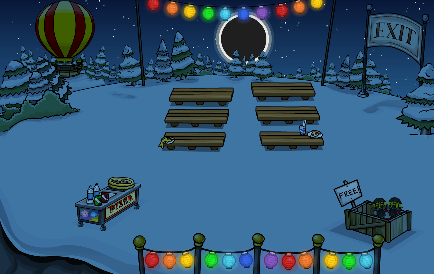 Club Penguin's Unreleased Rooms – Club Penguin Mountains