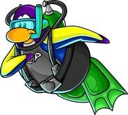 Penguin Style April 2017 6.png (811 KB) As seen in the Feb'17 and Feb'19 Penguin Style catalogs, along with the Scuba Tank, Wetsuit, and Green Flippers.