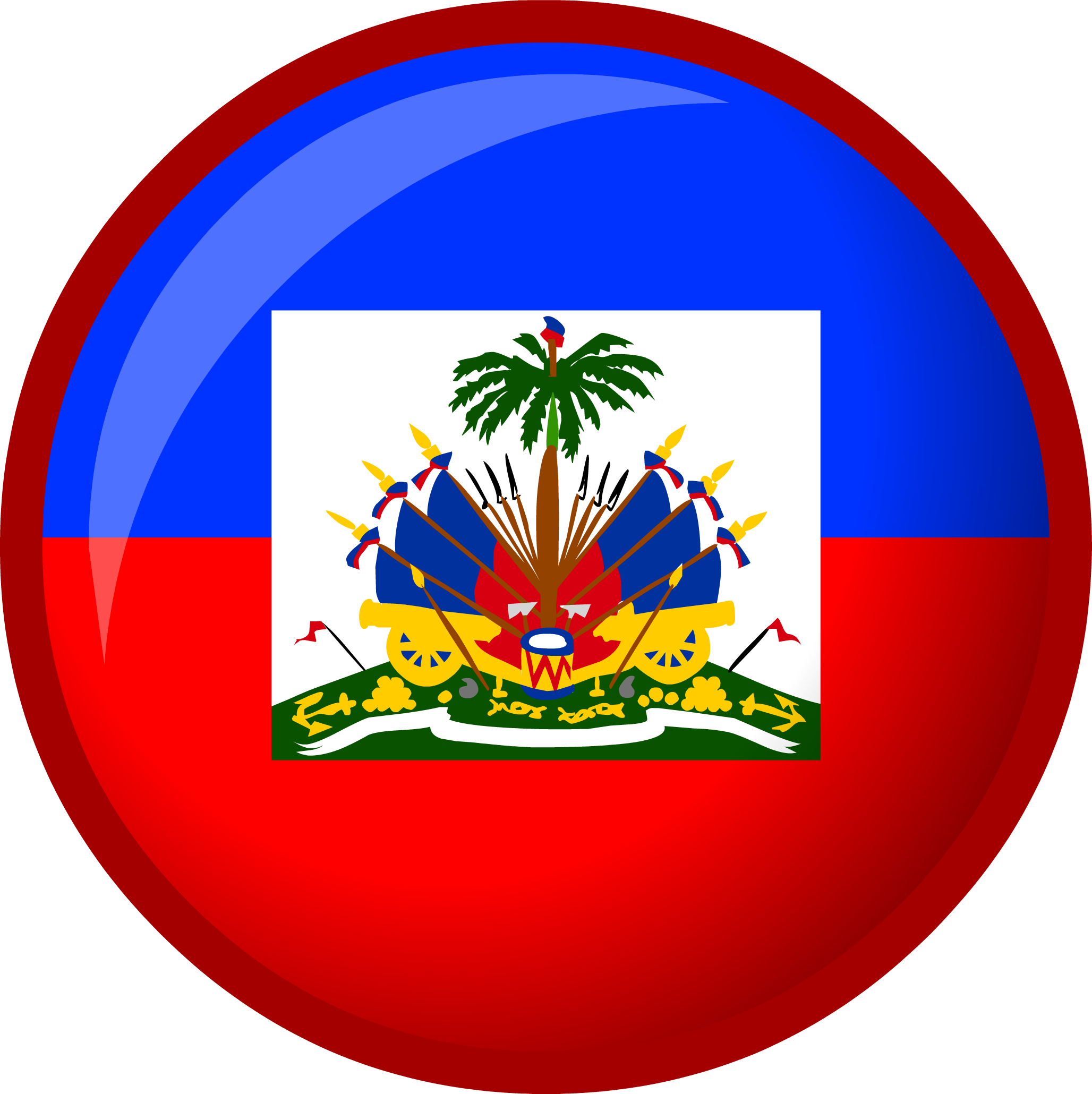 haitian flag drawing