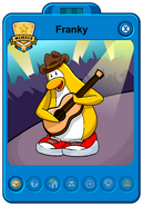 Franky's second Player Card.