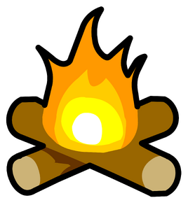 Bonfire Pin
