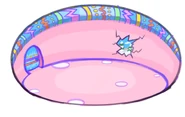 Easter Egg Hunt Igloo concept art.