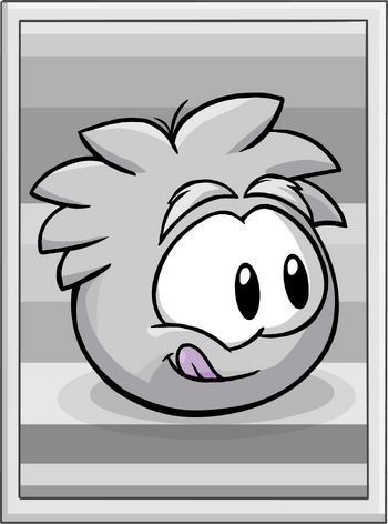 Grey Puffle Poster