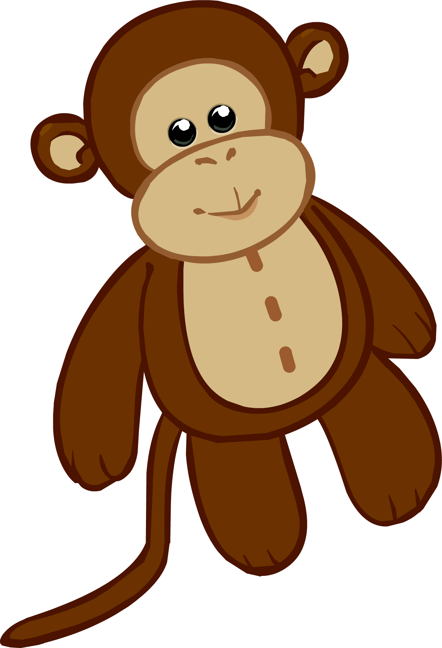 monkey stuffie