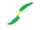 Espada doble hoja verde anti fantasmas