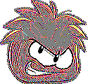 Puffle Rojo Desparticularisado