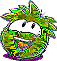 Puffle Verde Desparticularisado