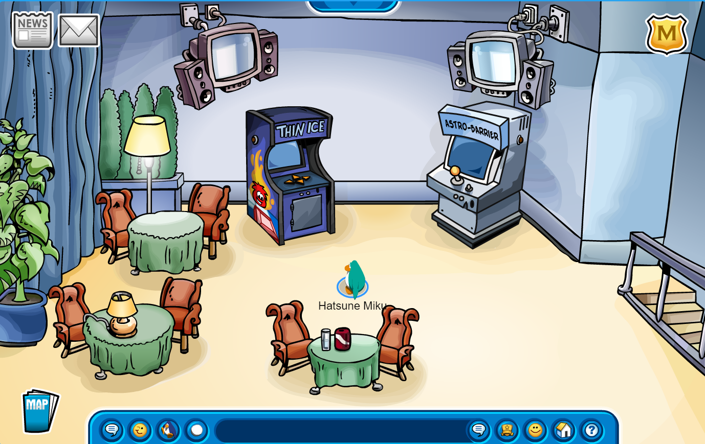 Arcade  Club Penguin Rewritten+BreezeWiki