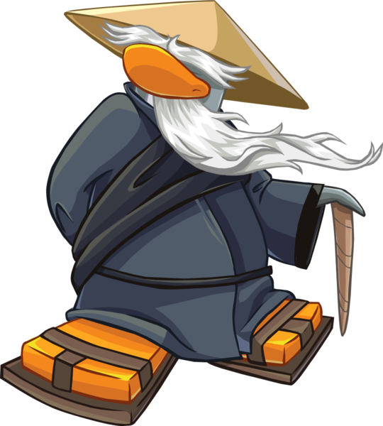 Mustache Club Penguin: Como ser um Ninja do Fogo no Club Penguin