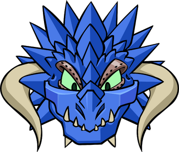 Blue Hydra Head