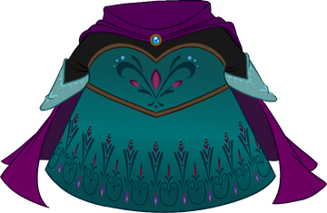 La Robe de Couronnement d Elsa Wiki Club Penguin Fandom