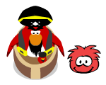 Rockhopper et Yarr pendant la Fête Foraine