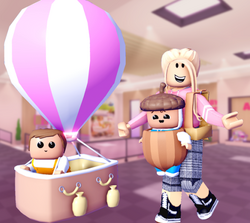 PRIMEIRO DIA DE AULA dos GÊMEOS ET e ETÉIA (Club Roblox BABY'S HOLIDAY)