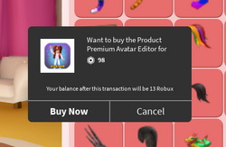 Premium Avatar Editor - Roblox