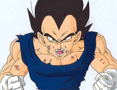 Vegeta ssj2 saga de Buu  Personajes de dragon ball, Vegeta dibujo, Dragones