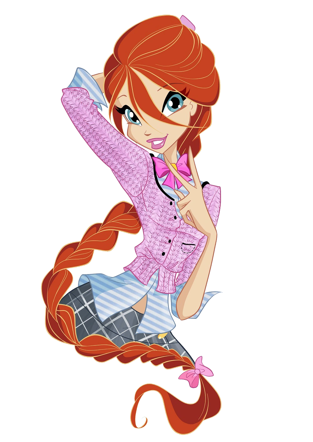 Tried changing blooms winx outfit to better match her flame powers! Also  changed Stella's charmix brooch! : r/winxclub, image size:1000x1414