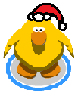 AnonymousDuckLover's in game sprite around Christmas.