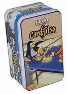 Club Penguin Card-Jitsu Collector Binder & Collector Tin with Cards