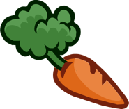 A carrot in the Puffle Interface