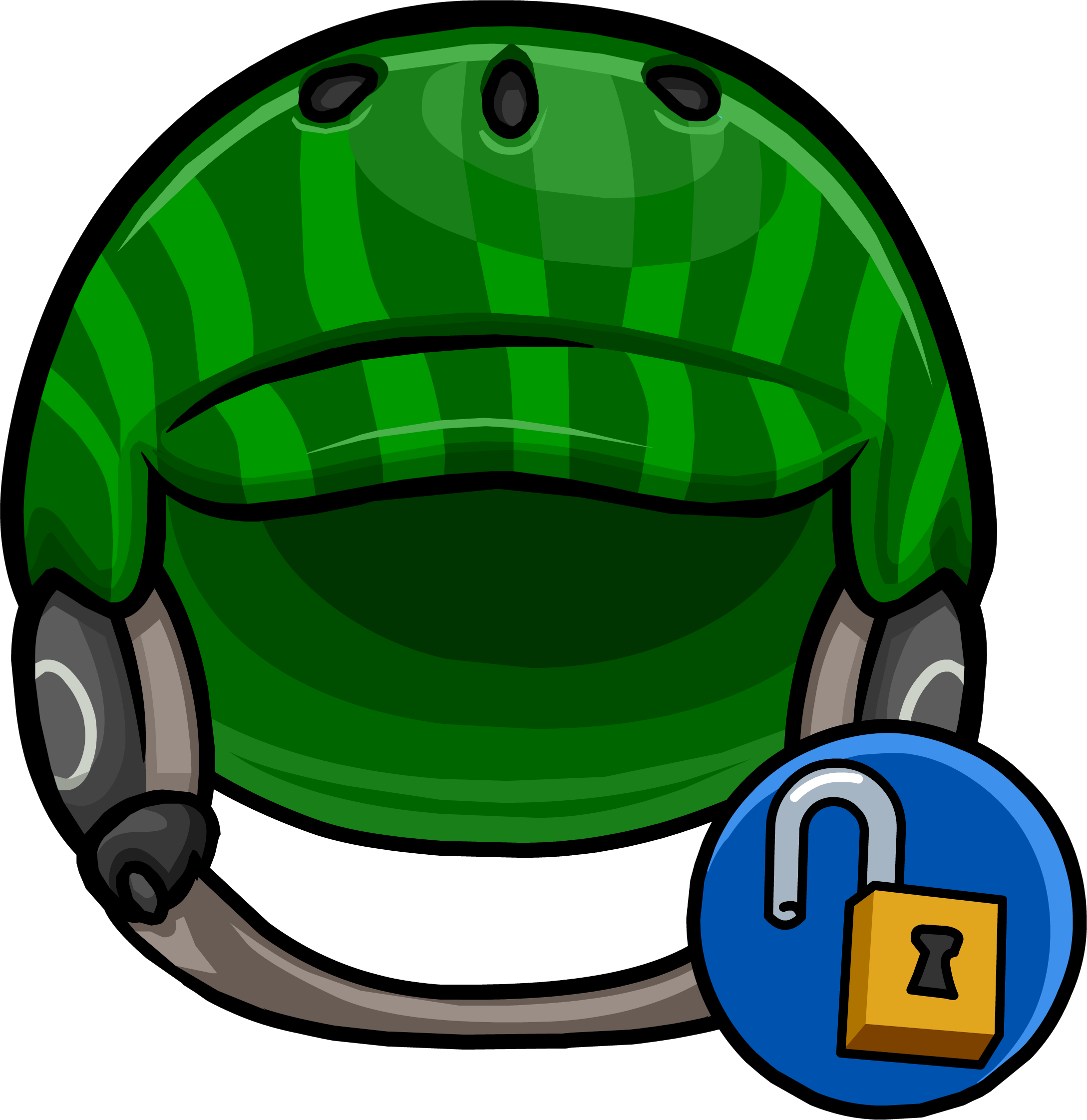 Casco de Sandia Club Penguin Wiki Fandom