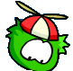 A Green Puffle as seen in issue #128 of the Club Penguin Times