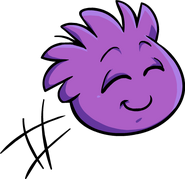 Another Purple Puffle jumping