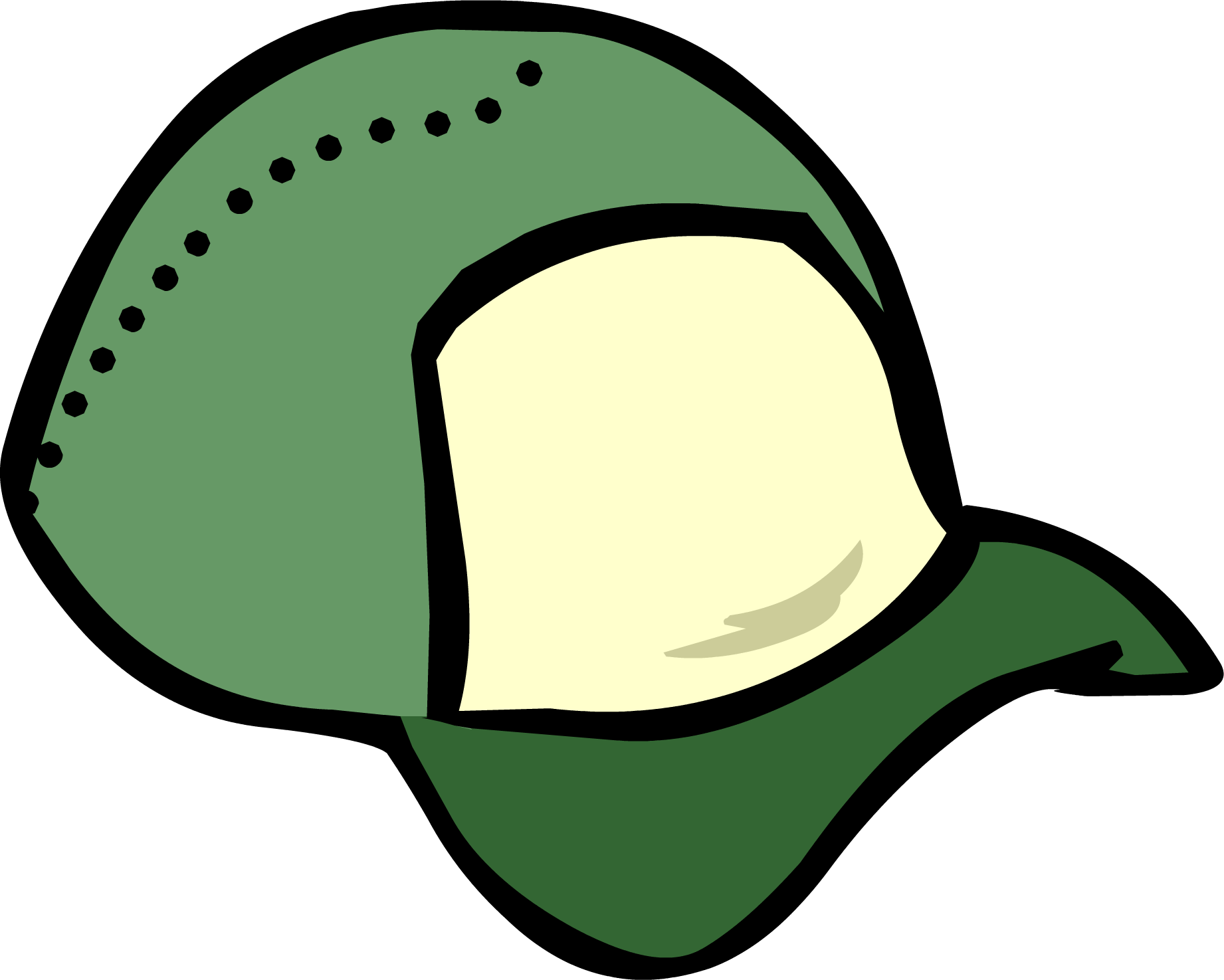 Green Ball Cap, Club Penguin Wiki