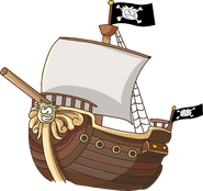 Newer artwork of The Migrator traveling