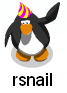 Rsnail spotted in Club Penguin.