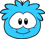 The Blue Puffle's new look in-game