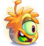 Orange Alien Puffle adoption