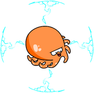 Sprite while forming a barrier