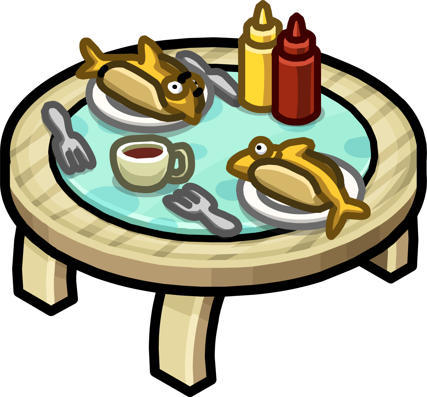 Table for Two | Club Penguin Wiki | Fandom