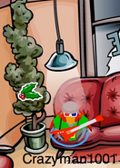 The pin located in the Coffee Shop