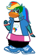 Rainbow Dash (Club Penguin)