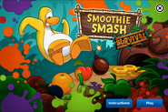 The Survival mode title screen on the Club Penguin App