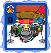 The updated Island Lifter 3000 card