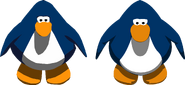 A penguin from Penguin Chat (left) and a penguin from Club Penguin (right)