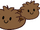 Brown Puffle Slippers